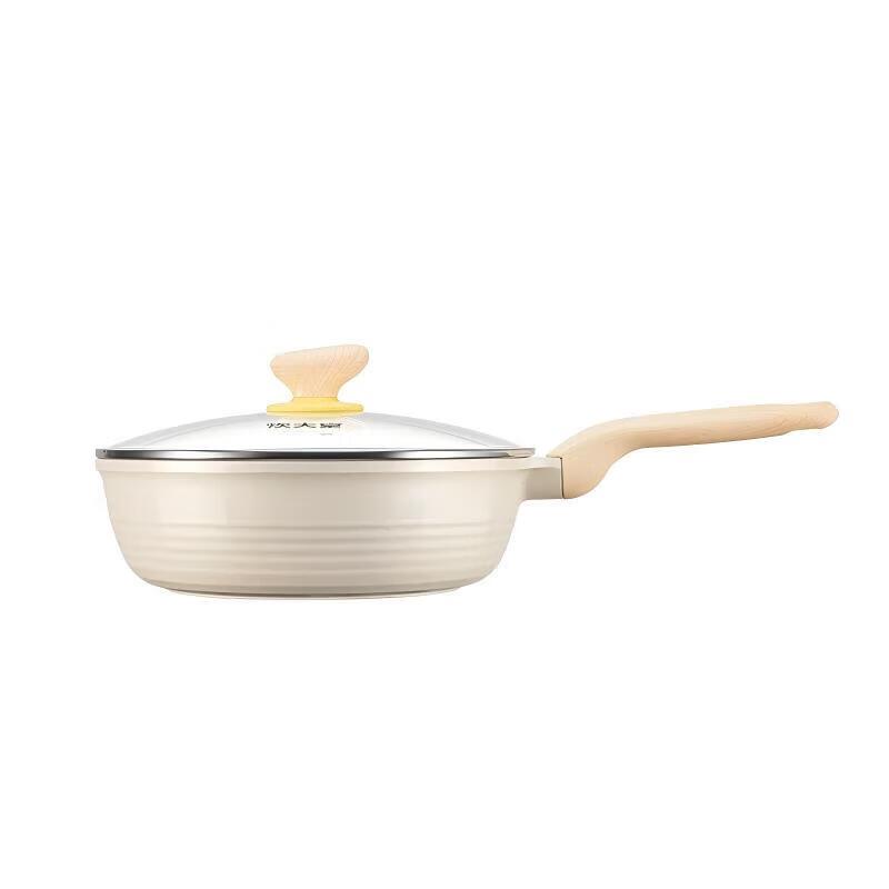 Cooker King Dabai Series 28cm Non-stick Cast Iron Deep Frying Pan