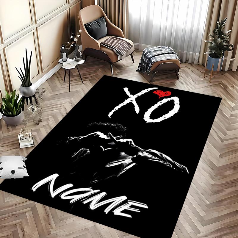 Custom personalization The Weeknd Area Rug - Perfect For Kitchen, Bathroom,Laundry Room Decor Large Size Available,Gift All Seasons