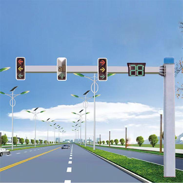 Светодиодный светофор: Интегрированный красный и зеленый светофор для уличных столбов