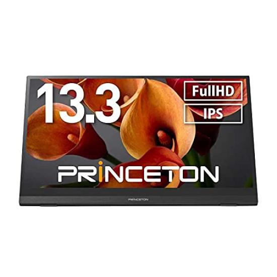 

Princeton Full HD IPS Mobile Display USB stand cover included 13.3-inch (10-point multi-touch compatible) Type-C/HDMI connection, PTF-M133T