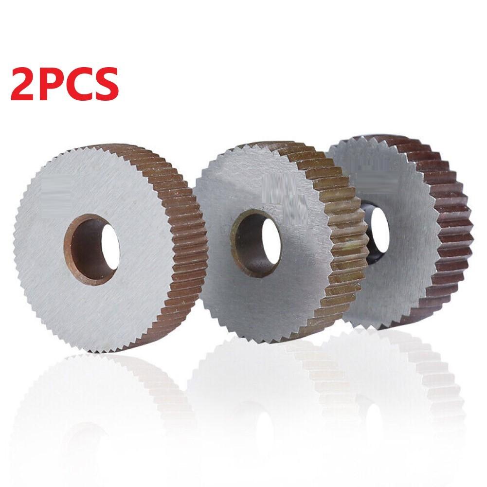 

Knurling Wheel 2pc Anti Slip Diagonal Coarse Diameter 26mm