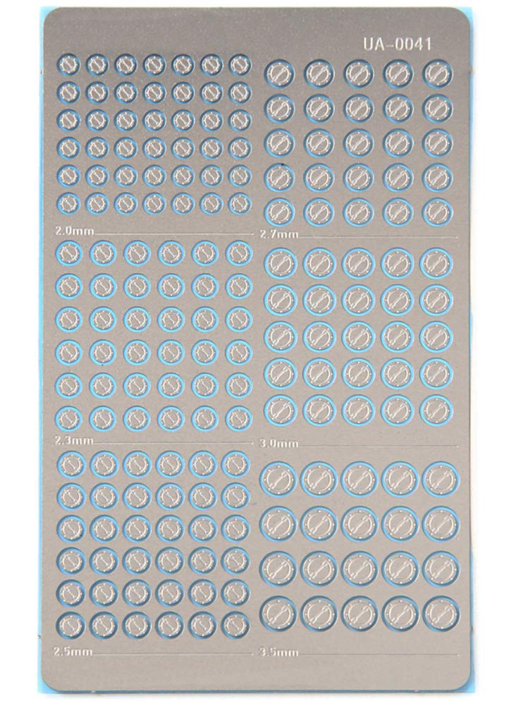 

Stainless Steel Etched Mold Parts Set for adding detail to Gunpla and other robot scale models R-STYLE (Type 41)