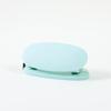 6mm Macaron Color Double Hole Puncher with Ruler, Silicone Grip, Labor-Saving Design