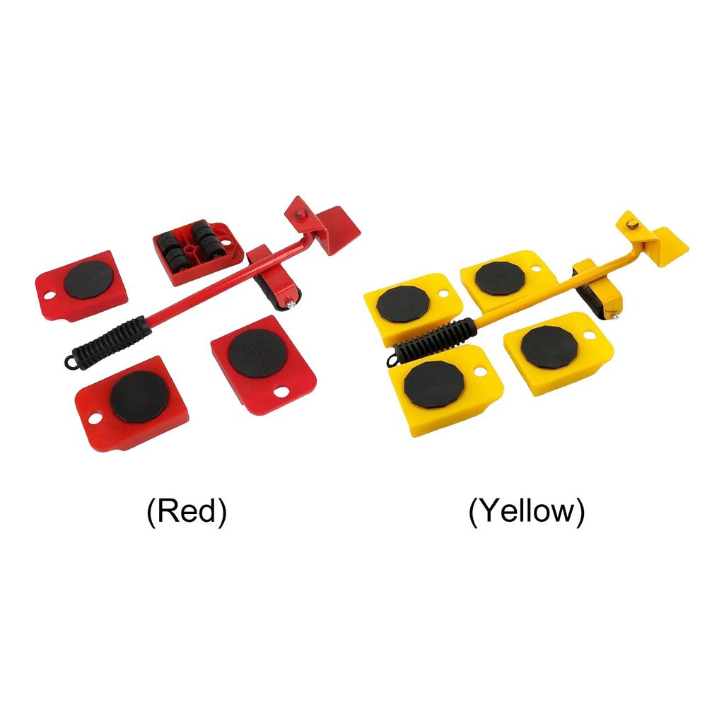 Sada nástrojů pro přesouvání těžkého nábytku se 4 posuvníky Sada válečků pro přesouvání těžkého nábytku pro těžký nábytek Pohovky ledničky