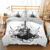 Beding Set Adult Peoples Winter Music, Guitar Comfortable Quilt Cover Set Children Kids,twin Ful Quen King Bedrom Set Home Textile House De Couete