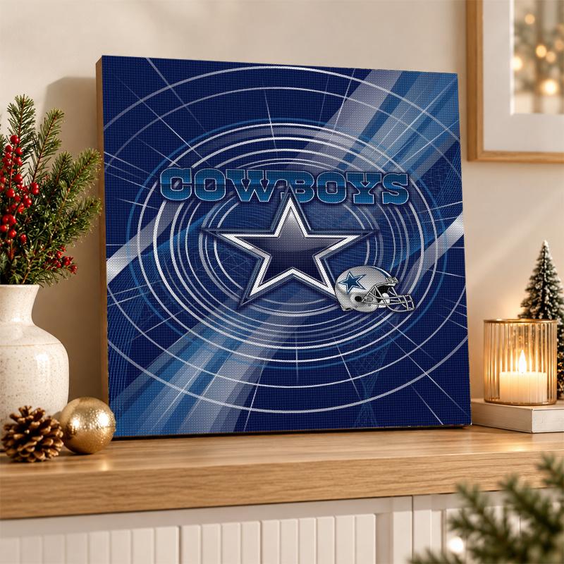 Dallas Cowboys Diamond Painting Kit 5D Full Drill DIY Diamond Mosaic Wall Art Home Decor