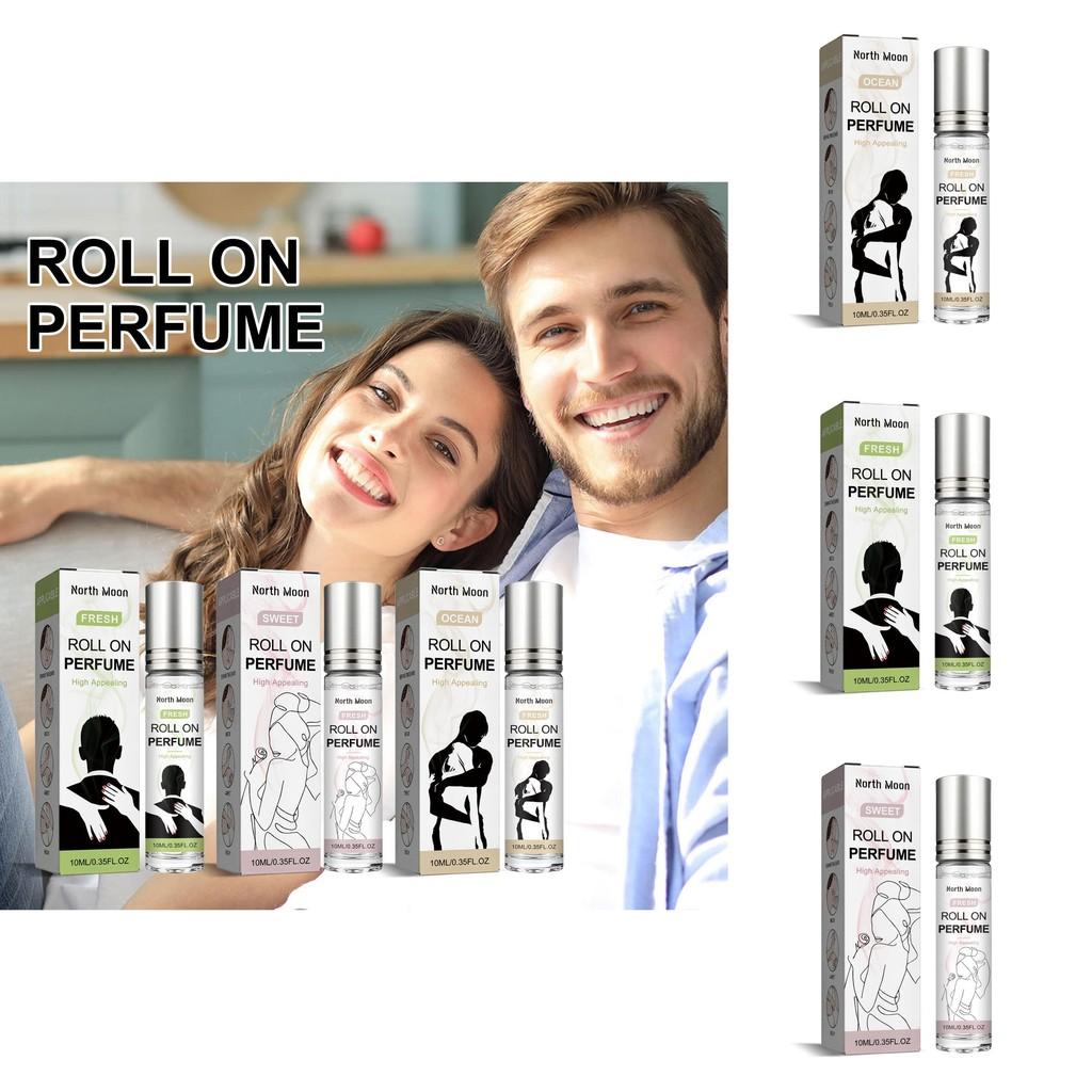 North Moon 10ml Roll-on Perfume Delightfully Fresh And Long-lasting Fragrance For Romantic Dates