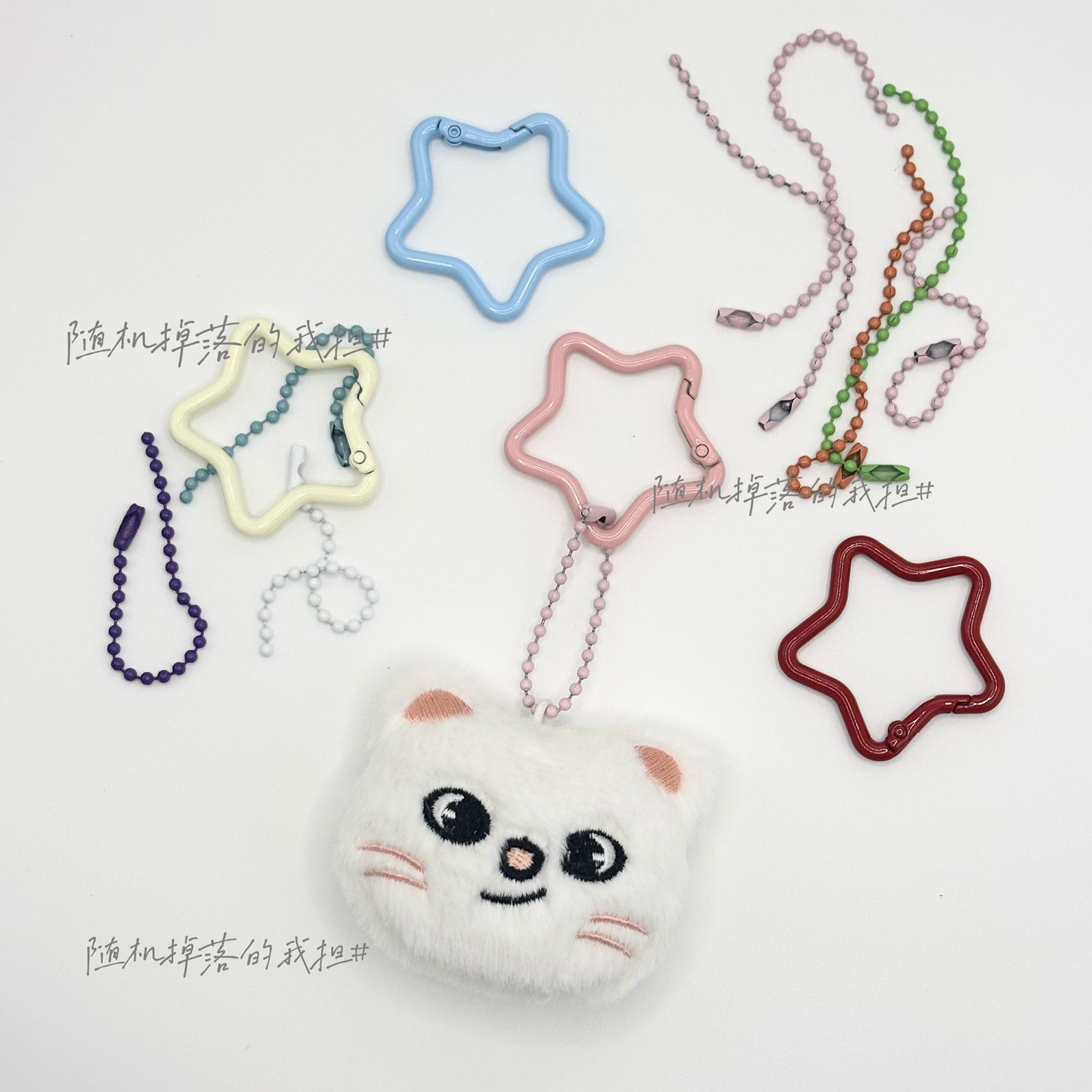 keychain new cute peripheral idol peripheral plush pendant doll accessory gift Fan group purchase of gifts