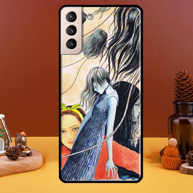 Husă Telefon Horror Junji Ito Pentru Samsung Galaxy S20 FE S21 S22 Note 20 Ultra Note 10 S8 S9 S10 Plus