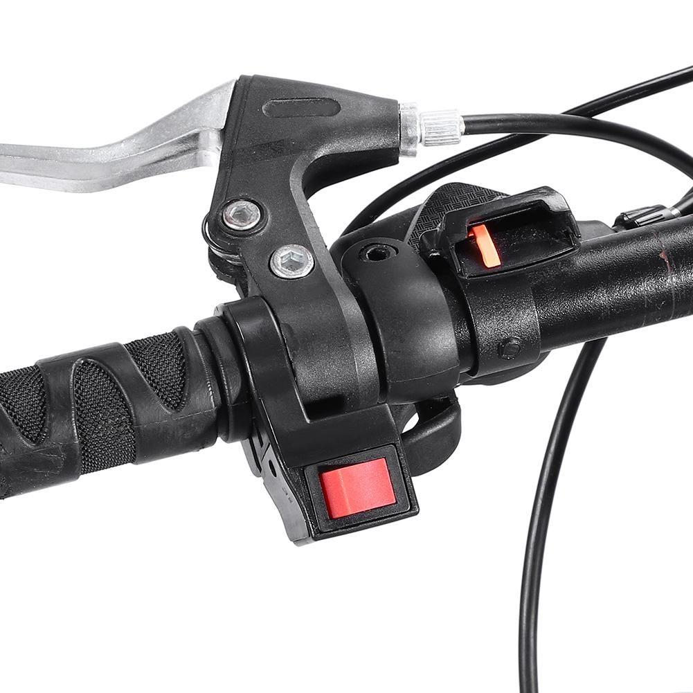 Electric Bike Ebike Scooter Handlebar Mounted Universal On Off Rocker Switch For Head Lamp