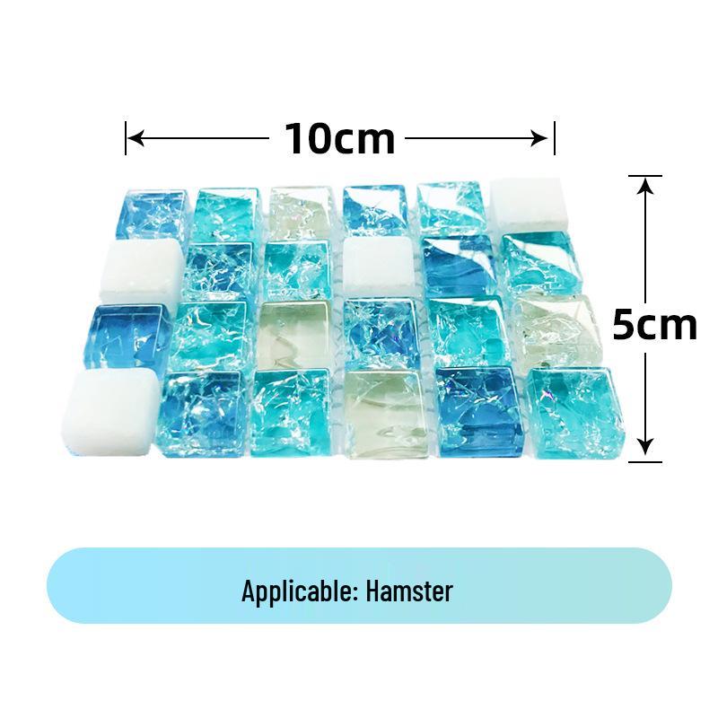 Aluminum Pet Cooling Pad for Rabbits and Hamsters - Summer Heat Relief and Insulation Sheet