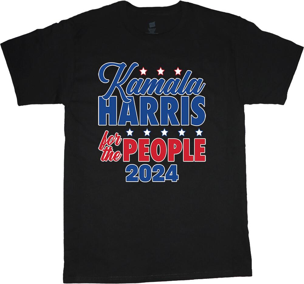 Kamala Harris For The People T-shirt 2026 Campaign Merchandise Tee Shirt Mens L