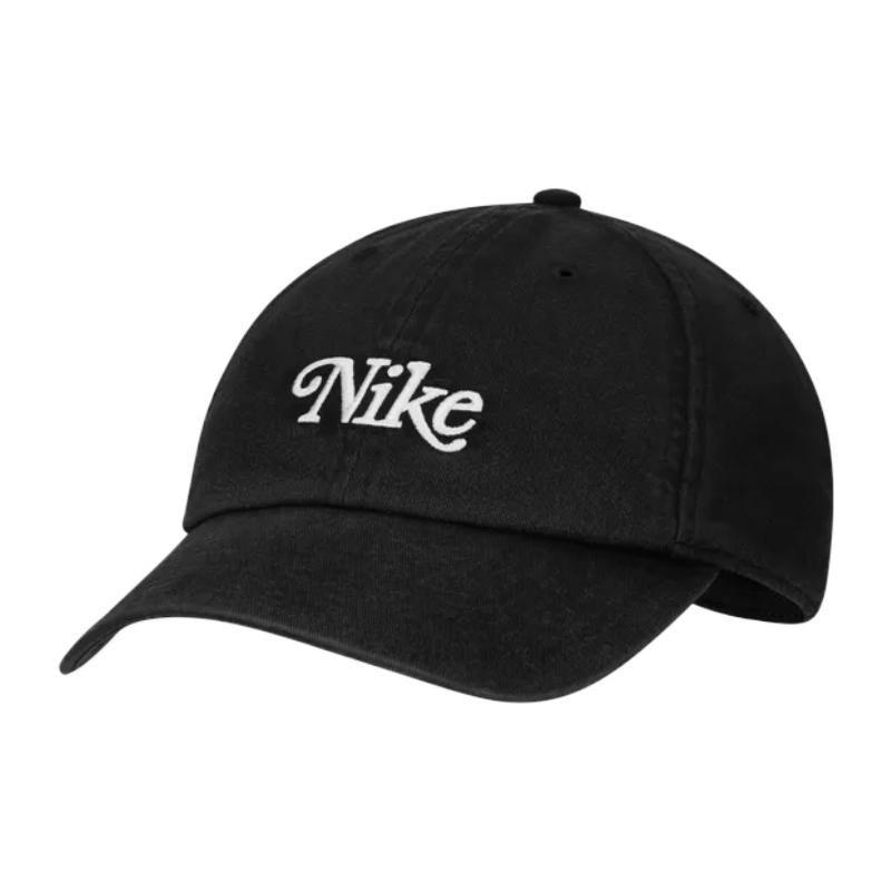 Nike Classic Logo Trend Cotton Baseball Cap Unisex Hats DH1637-010 ONE SIZE