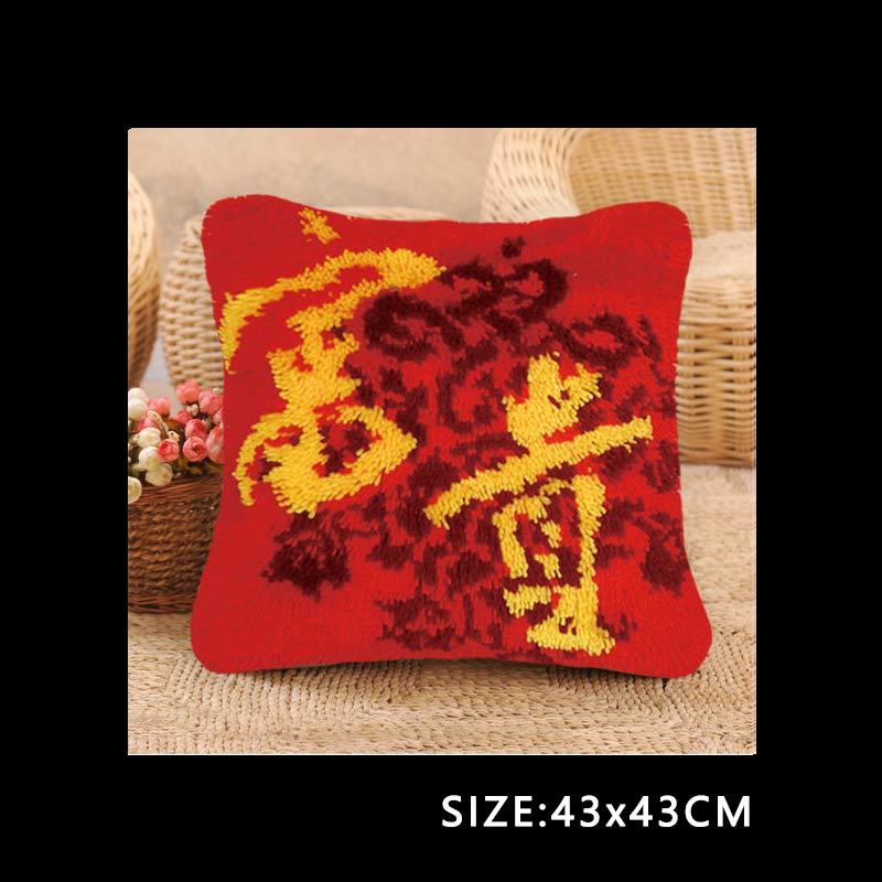 

Подушки для вышивки крестом, набор подушек с крючком-защелкой, фоамиран для цветов, Smyrna Knooppakket, крючок с защелкой, набор для вышивки «сделай сам»