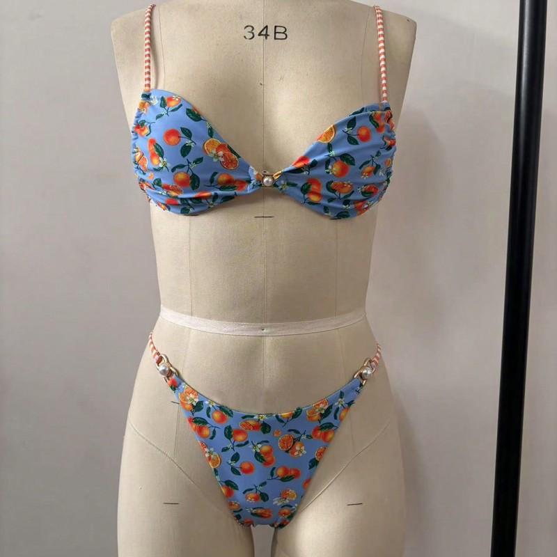 Bikini Sexy Split Swimsuit Women Lace-up Factory M