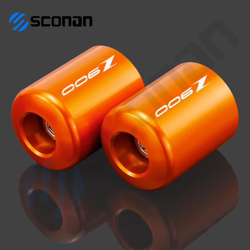 Motorcycle Accessories For Kawasaki Z900 Z 900 High Quality CNC Aluminum Handlebar Grips Handle Bar Cap Ends