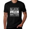 T-shirt BLM Black Lives Matter Collection T-shirt Égalité Mode Décontracté Haut à Manches Courtes