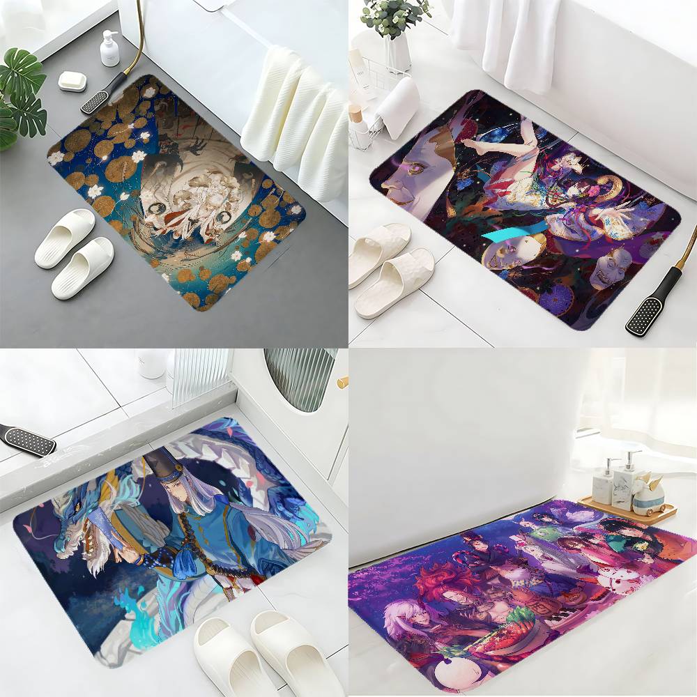 O-Onmyoji Game Floor Mat Living Room Rug For Bedroom Welcome Mat Outdoor Rug