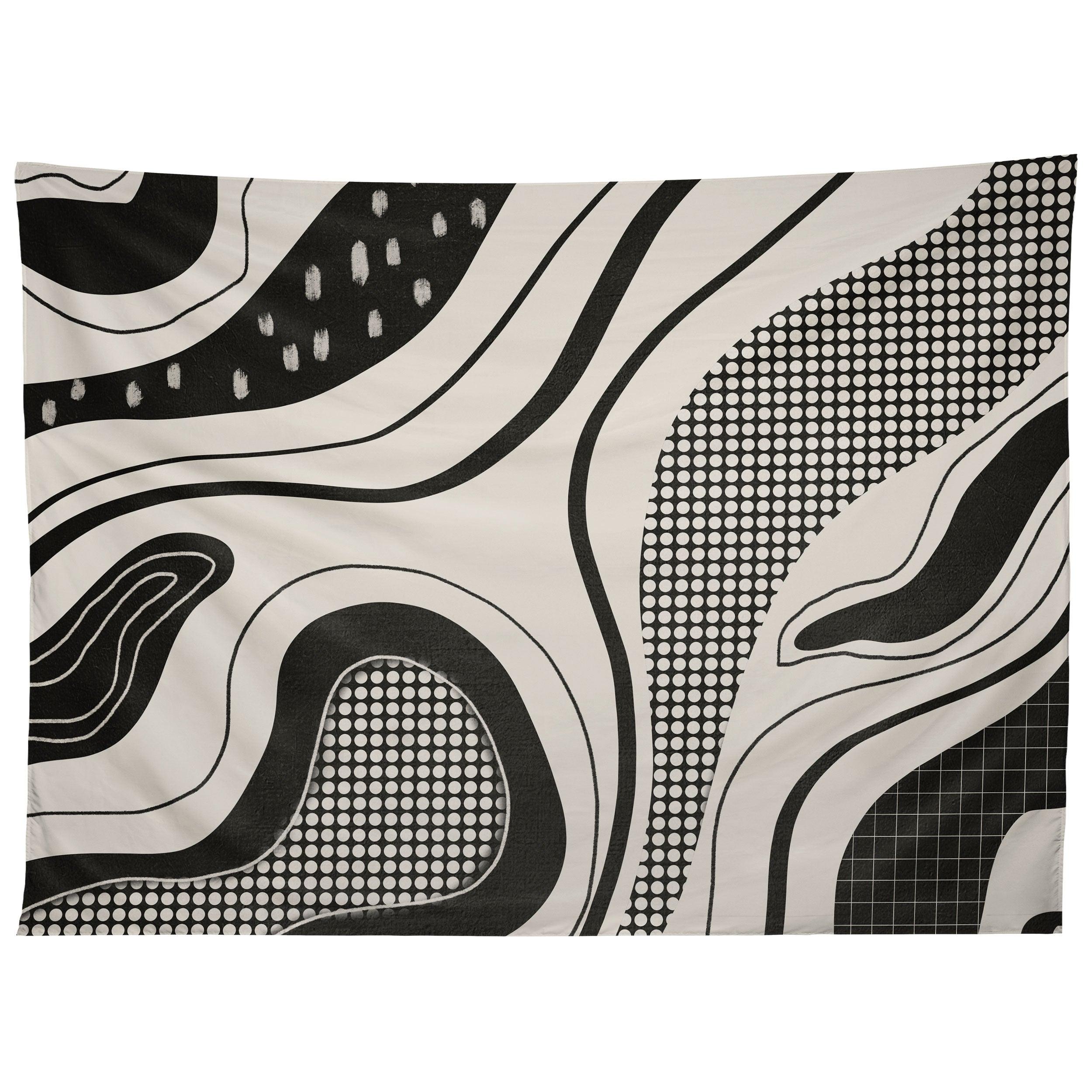 RETRO FUSION 03 tapestry 75x100