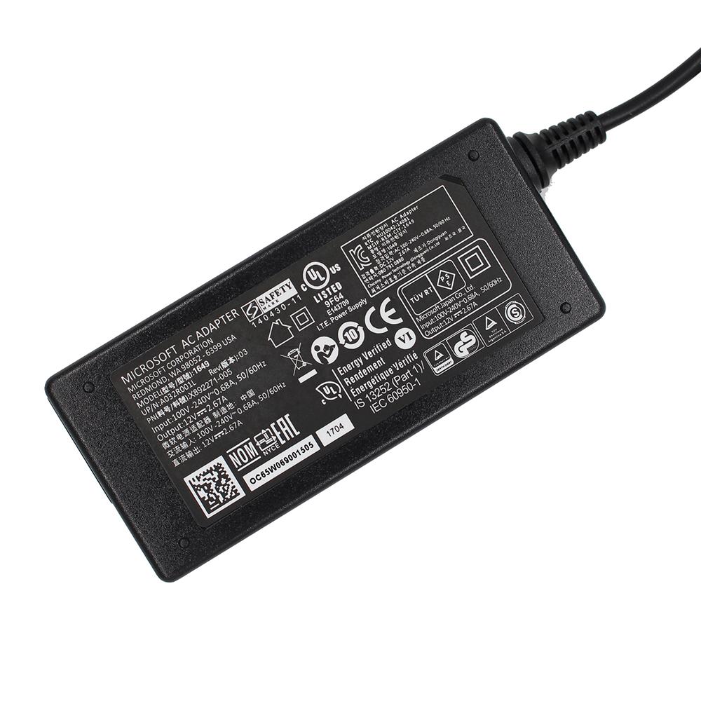 Ny erstatningsadapter strømlader for Microsoft Xbox One S/ X for Windows PC