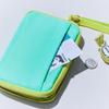 Hobonichi Drawer Pouch Lime Pocket/Aqua