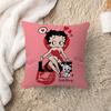 Animation BBetty BBoop Maple Design Cushion Cover Happy Autumn Harvest decor Holiday Decorati Pillow Cover