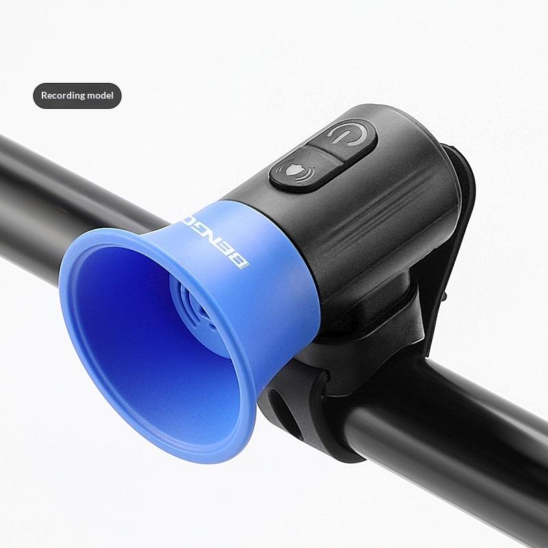 1Piece Bicycle Electronic Horn Loud Warning Sound Waterproof Suitable For Road And Mountain Bike