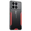 For Xiaomi Redmi K70 Pro 5G Case Slim-Fit PC+TPU+Aluminum Alloy Cell Phone Cover