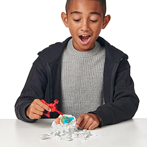 Treasure X Dino Gold Dino Einzelpack Offene Box Spielzeug Ausgraben und Entdecken Sammelbare Dinosaurierfiguren Finde Echten Goldschatz in 8 Abenteuertufen