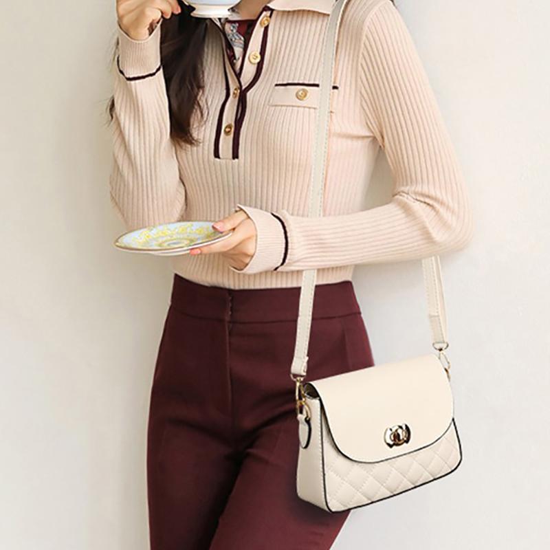 PU Leather Shoulder Bag for Women  Crossbody Messenger Bags