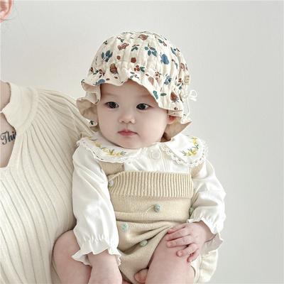 Spring and Autumn Thin Style Korean Style Trendy Baby Girl Fisherman Hat Sunscreen Large Hat