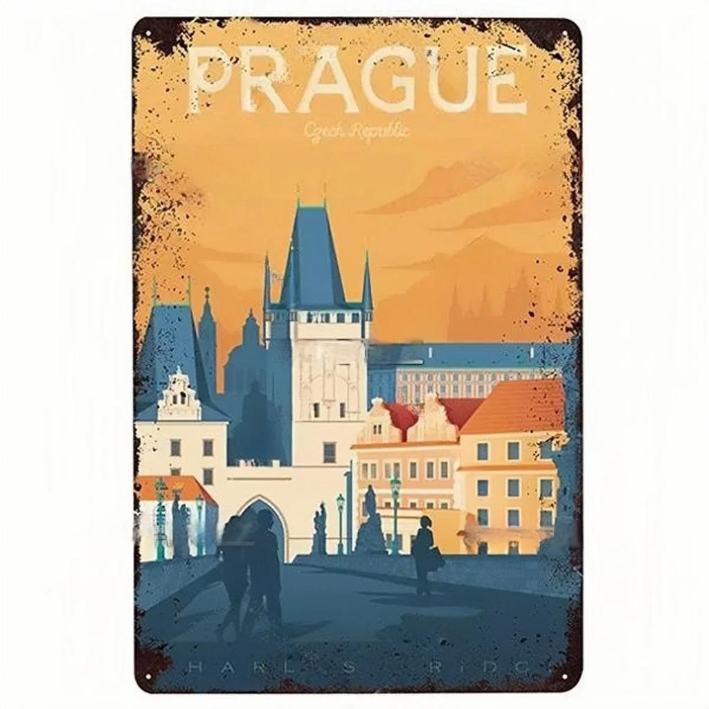 Vintage BERLIN LONDON MONACO Lissabon Stadtposter Metallschild Plakette Platte Dekor Für Werkstatt Man Cave Bar Pub Hotel Wanddeko