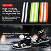 Bike Reflective Leg Cuff Strap Pants Holder Cycling Band for Folded Trousers High Visibility Night Safety Reflective Adjustable