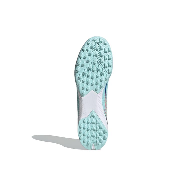 Adidas X Speedportal.3 TF Al Rihla Pack - Clear Aqua Unisex Sneakers Blue Power-Blue Solar-Yellow GW8485