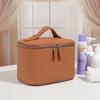 Makeup Bag, Large Capacity Women's Travel Toiletries Handbag, Classic Organic Cosmetics Bag