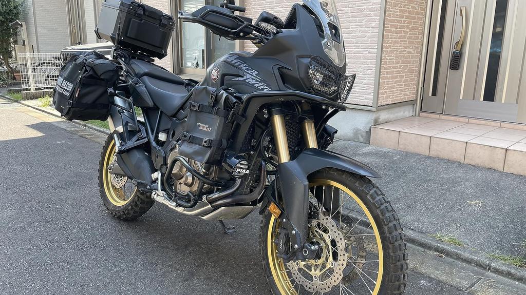 Set of 2 Motorcycle Frame Crash Bar 4L Waterproof Motorbike Saddle Pannier Bumper Repair Tool Placement Bags with Multiple Mounting for and School