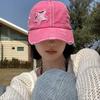 Hip Hop Frauen Star Holes Baseballmütze Koreanisches Mädchen Y2K Baumwolle Snapback Schirmmütze Outdoor Einfarbige Straße Sonnenblende Kappen