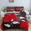 Modernes Bettwäscheset Blumenmuster Bettbezug Schlafzimmer 3D Bettdeckenbezüge Einzelbett Twin King Size Bettdeckenbezug Heimtextilien