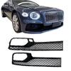 Black Front Bumper Grille for 2021 Bentley Flying Spur (3SE807648H, 3SE807647H)