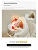 2024 Women's Korean High-Top White Winter Sneakers, Thick-Soled and Warm for Students, Style XX-12261-1