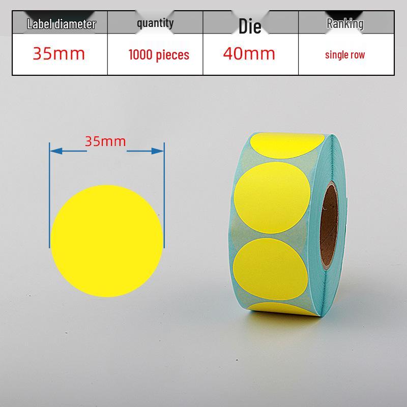 Waterproof Adhesive Thermal Barcode Stickers - Various Sizes