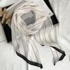 Scarf  for Women Versatile Neck Flower Scarf Versatile Striped Headband Hairband Scarf