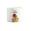 Sheep Fat Jade Porcelain Cartoon Tea Cup - Ceramic White Porcelain Gongfu Master Cup Souvenir