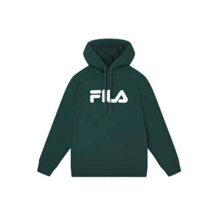 Fila American Retro Casual Hoodie Unisex Hoodies Show-Peak-Green F51U338298F-GN