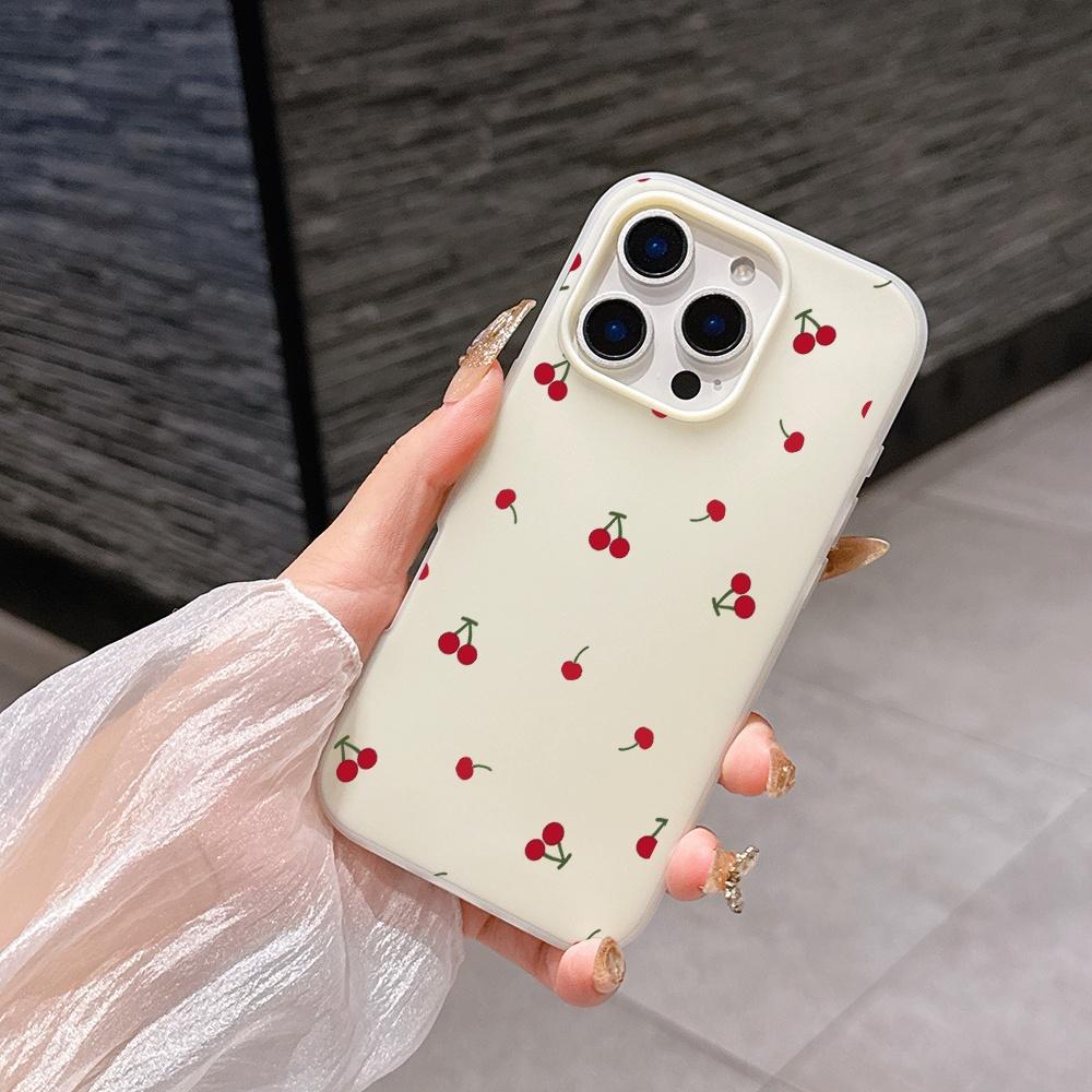 Case For Honor 400 Pro 400 Lite 90 Lite 5G X7D X9D X7B X9B Magic 6 Lite Polka Dots Small Flowers Cherry Cover Cute