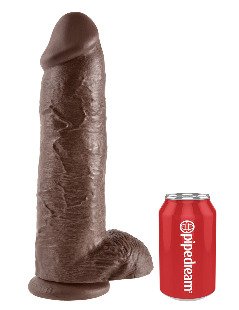 Gros gode King Cock 26 x 7.8 cm Brown - King Cock - Gode XXL
