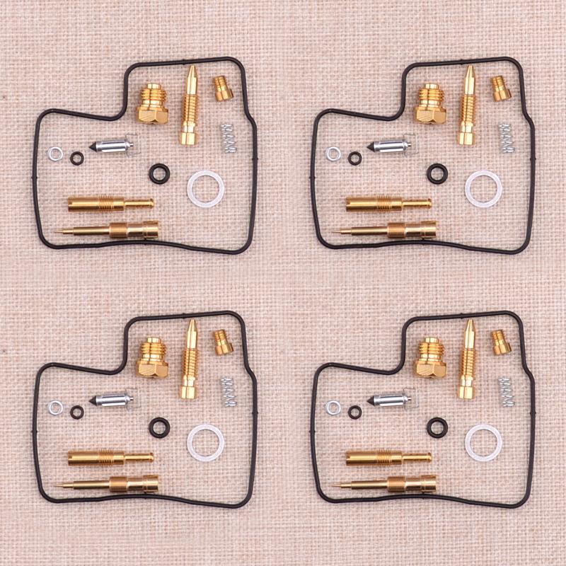 4 SET Carburetor Repair Kit Rebuild Set fit for Honda VFR750F VFR 750 F RC24 1986-1987