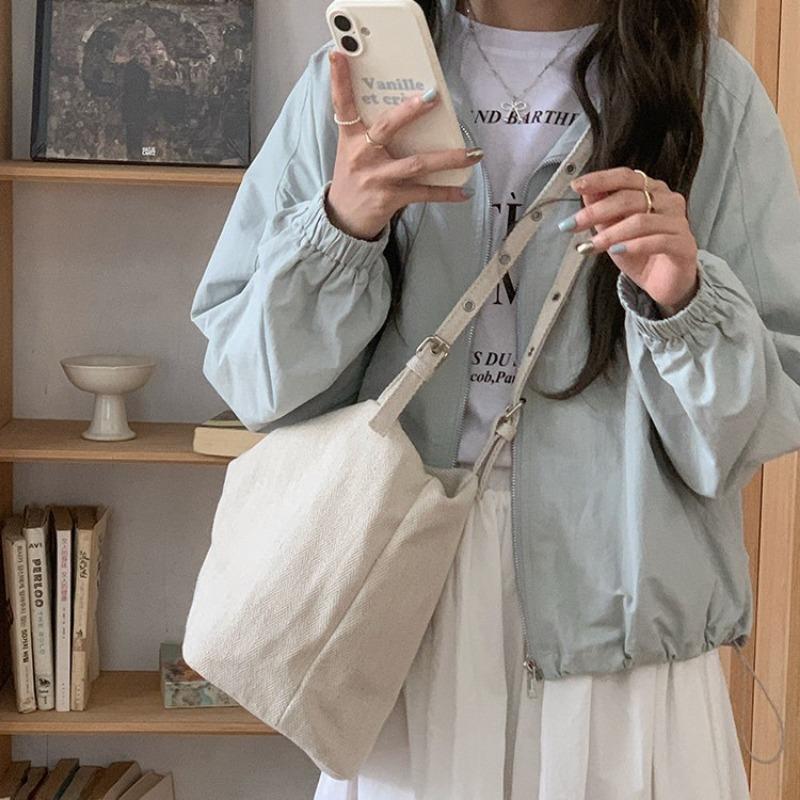 Lazy Style Large-capacity College Student Class Bag Commuting Single-shoulder Crossbody Bag