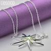 URGOOD 925 Sterling Silver Starfish Pendant Necklace Wedding Fashion Jewelry