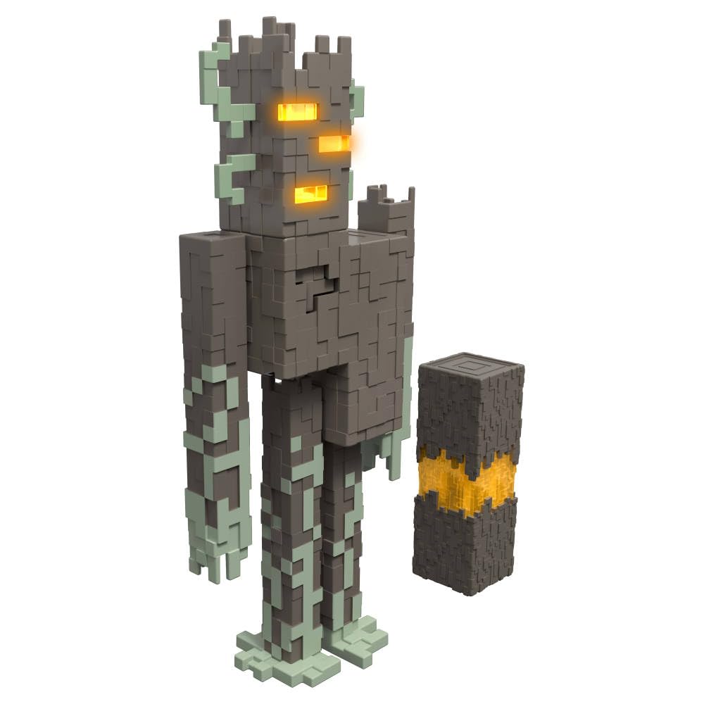 Mattel Minecraft Creeking Kids Ages Gray JKR45 Figure, 6+,